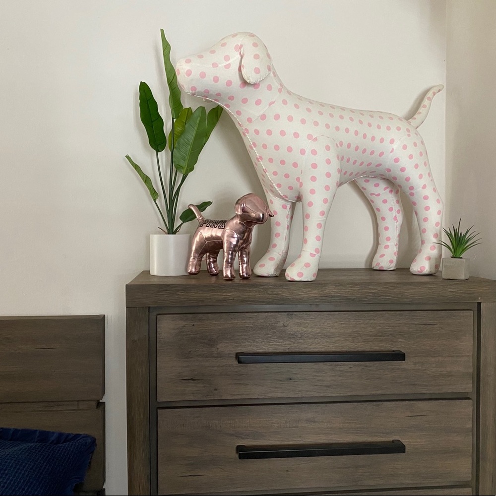 PINK VS display dog